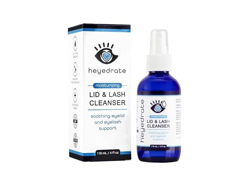 Eye Love Heyedrate Lid And Lash Cleanser, 4 fl oz/118 mL