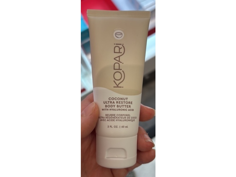 Kopari Ultra Restore Body Butter, Coconut, 2 fl oz/60 mL