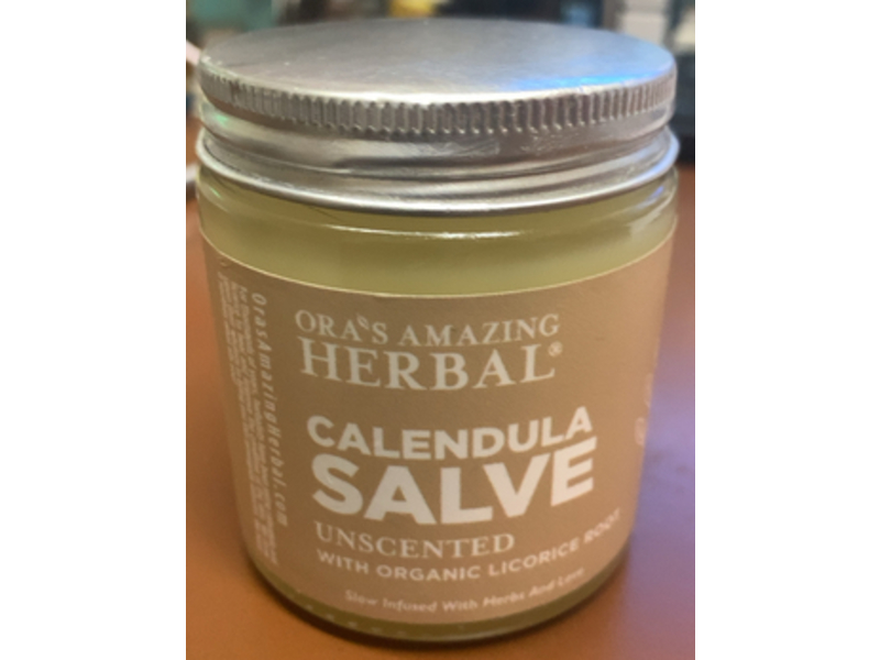 Ora's Amazing Herbal Calendula Salve, Organic Licorice Root, 4 oz/118 mL