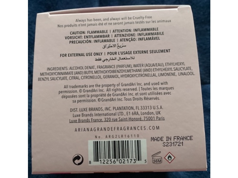 Ariana Grande Eau De Parfum, Sweet Like Candy, 1 oz/30 mL