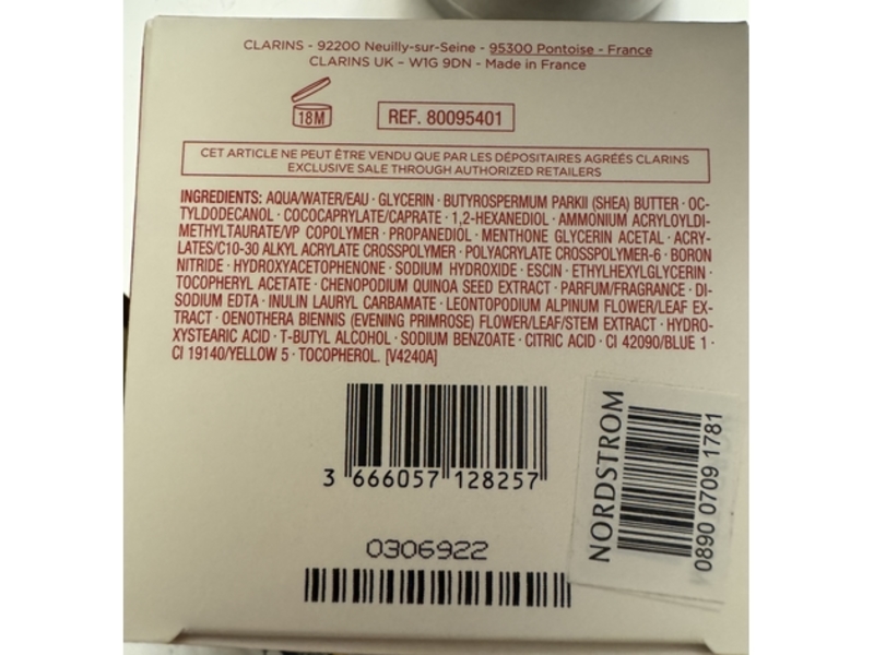 Clarins Cryo-Flash Face Mask, 2.5 oz/75 mL