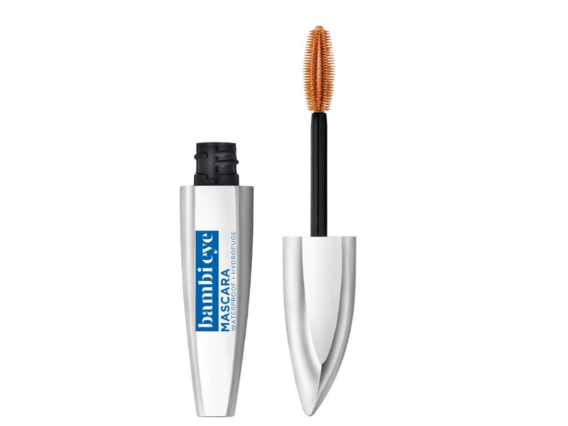 L'Oreal Paris Bambi Eye Waterproof Mascara, 405 Blackest Black, 0.21 fl oz/6.3 mL