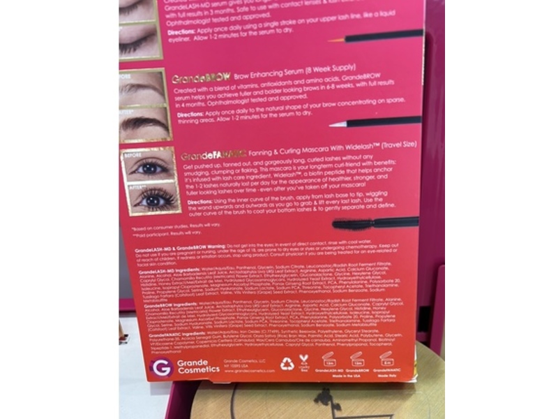 Grande Cosmetics Lash & Brow Besties Set, 3 Count