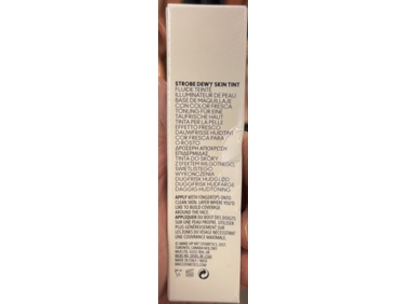 MAC Strobe Dewy Skin Tint Tinted Moisturizer, Light 4, 1 fl oz/30 mL