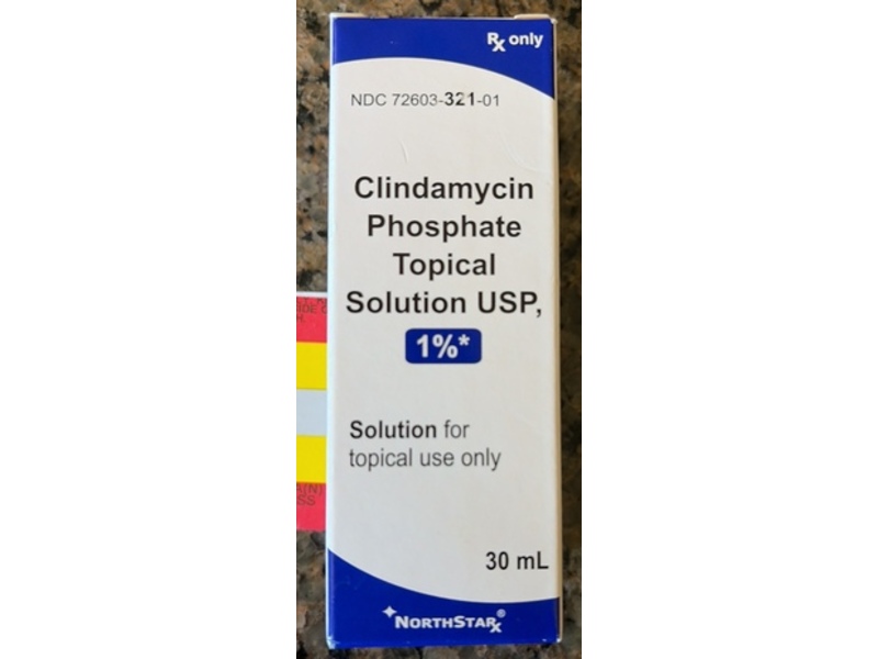 Clindamycin Phosphate Topical Solution 1%, 30 mL, Northstarx (Rx)