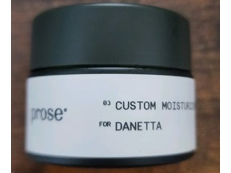 Prose 03 Custom Moisturizer, Danetta