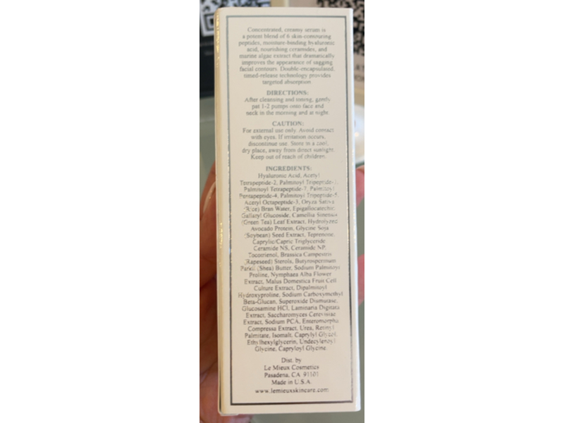 Le Mieux Collagen Peptide Serum, 1 oz/30 g