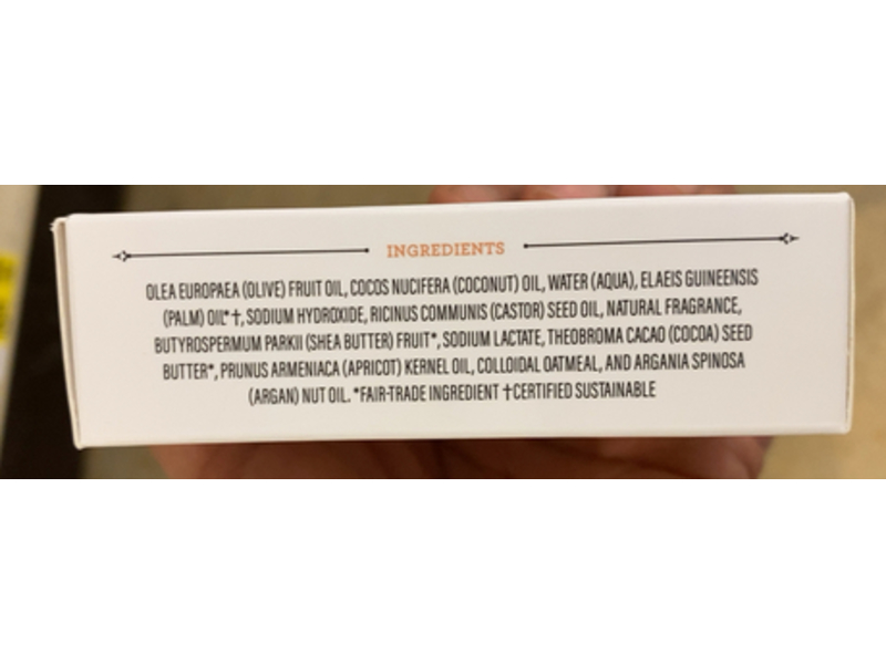 Spinster Sisters Co Bar Soap, Oatmeal Milk & Honey, 4.5 oz/127.5 g