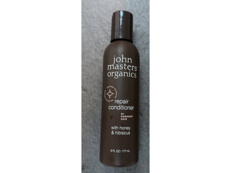 John Masters Organics Repair Conditioner, Honey & Hibiscus, 6 fl oz/177 mL