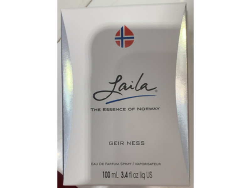Geir Ness Eau De Parfum Spray, Laila, 3.4 fl oz/100 mL