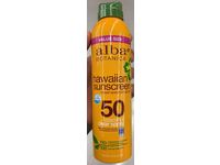 Alba Botanica Hawaiian Sunscreen Coconut Clear Spray, SPF 50, 7.5 oz / 213 g - thumbnail 2