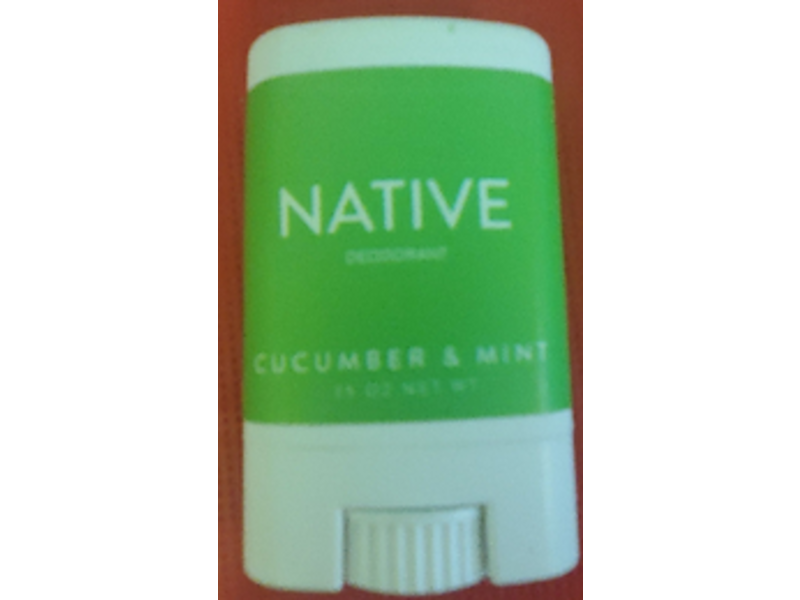 Native Deodorant, Cucumber & Mint, 0.35 oz