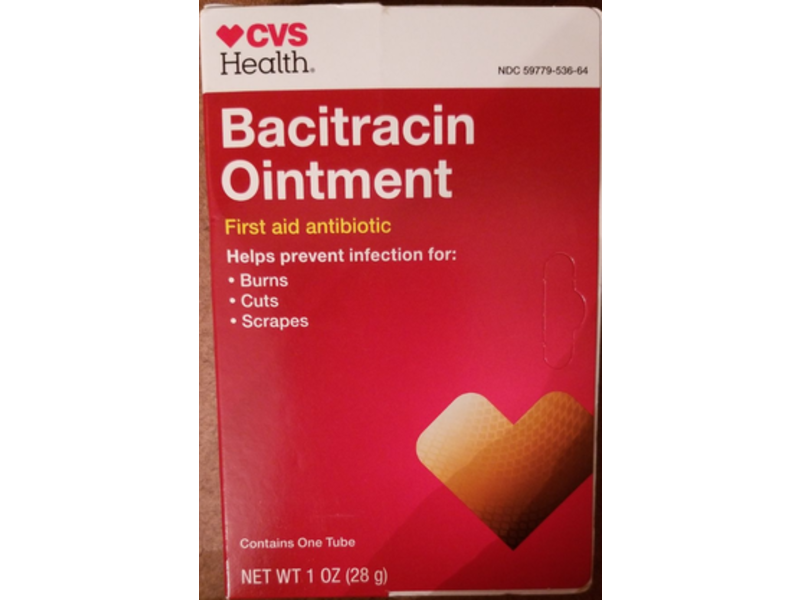 CVS Health Bacitracin Ointment, 1 oz/28 g