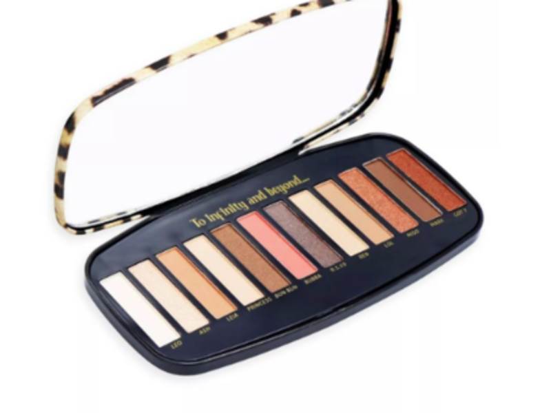 Cai Animal Print Eyeshadow Palette, Tan, 12 Shades