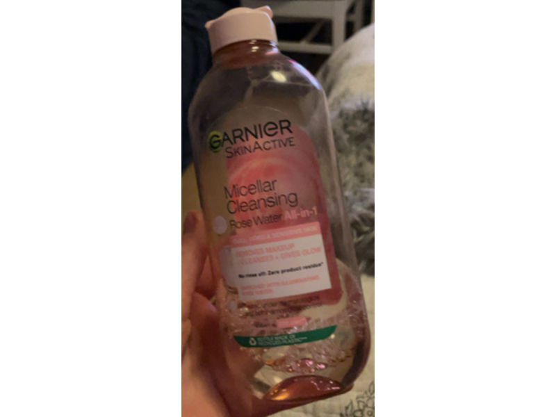 Garnier SkinActive Micellar Cleansing Rose Water, 400 mL