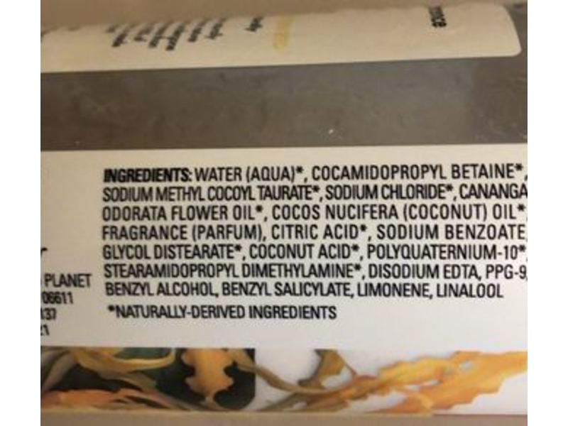 Love Beauty & Planet Sulfate Free Shampoo, Coconut Oil & Ylang Ylang, 20 fl oz/600 mL