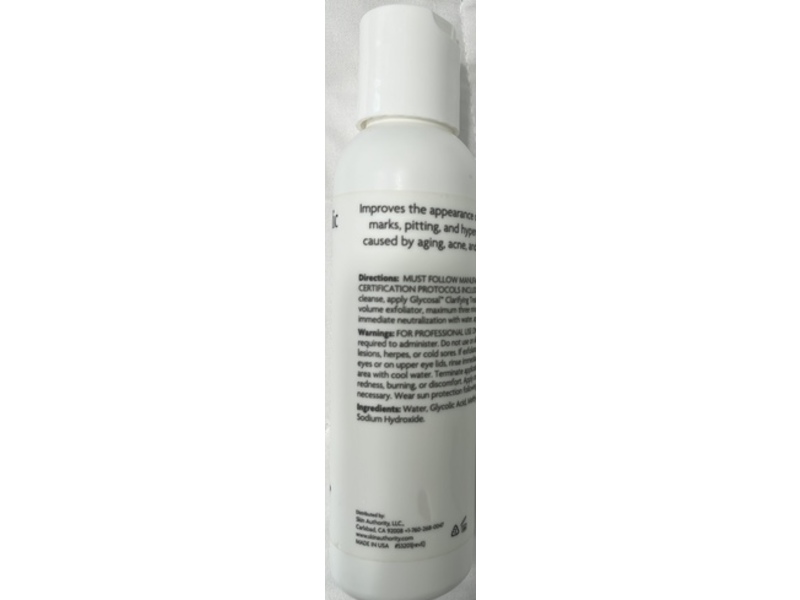 Skin Authority Exfoliator Glycolic, 4 fl oz/118 mL