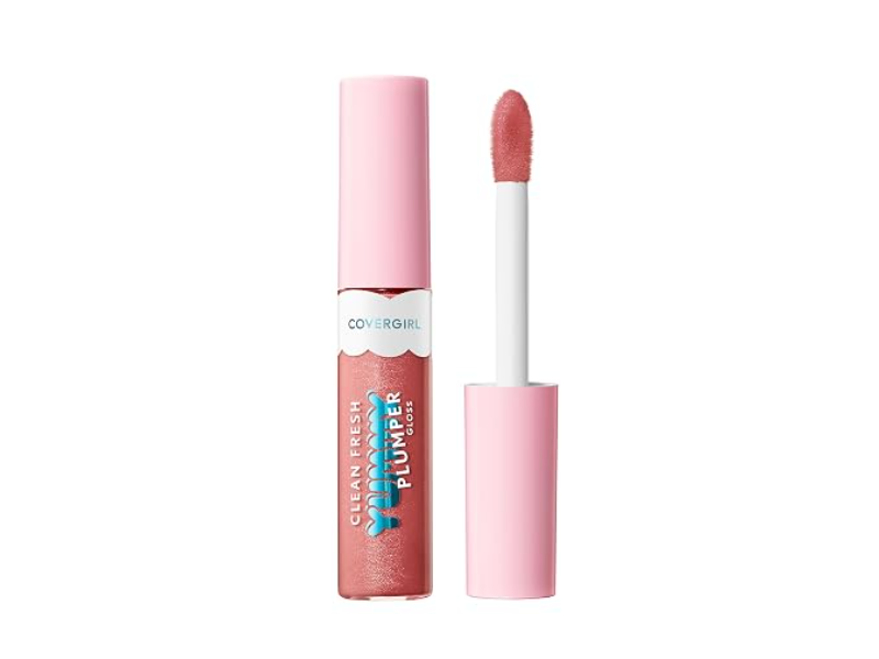 CoverGirl Clean Fresh Yummy Plumper Lip Gloss, 700 Love At Frost Sight, 0.33 fl oz/10 mL