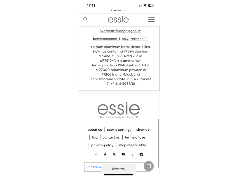 Essie Glitter Nail Polish, 275 A Cut Above, 13.5 mL