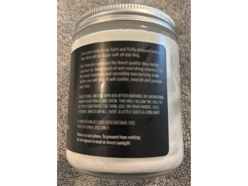 Lux Naturals Whipped Shea Butter, Simply Natural, 3.5 oz/98 g