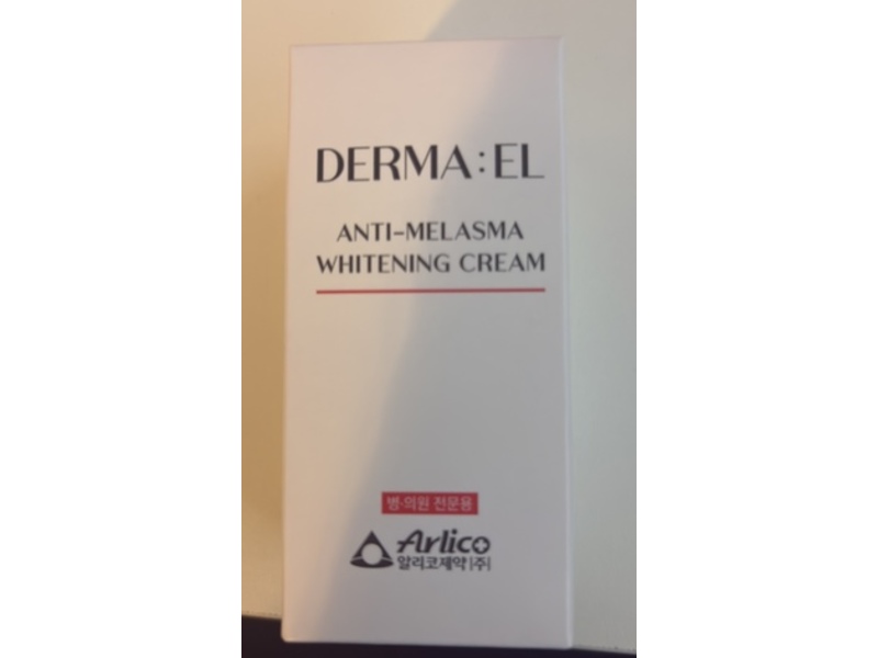 Derma:El Anti-Melasma Whitening Cream, 50 mL
