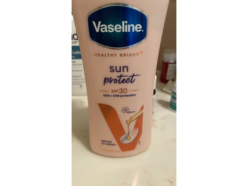 Vaseline Healthy Bright Sun + Pollution Body Lotion, SPF 30, 400 mL