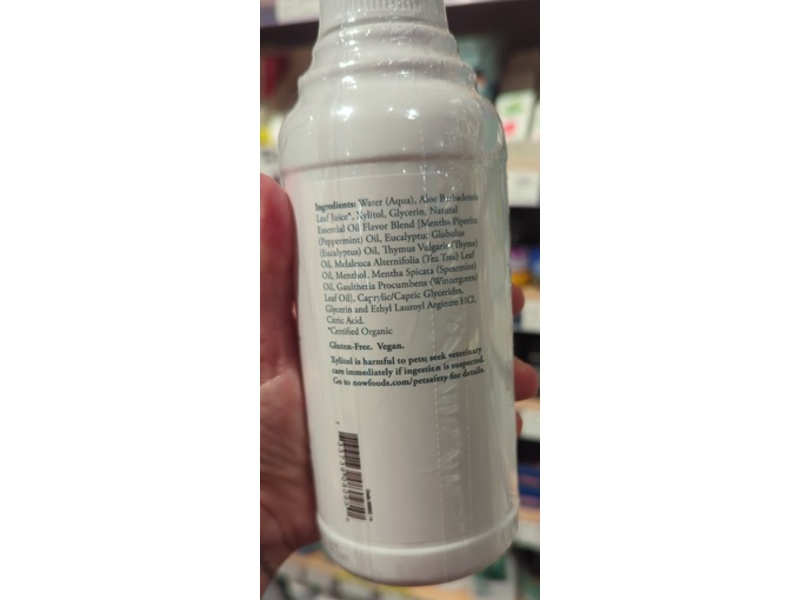 Now Solutions Xyliwhite Mouthwash, Refreshmint, 16 fl oz/473 mL