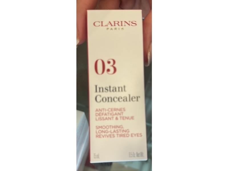 Clarins Paris Instant Concealer, 03, 1.5 fl oz/15 mL