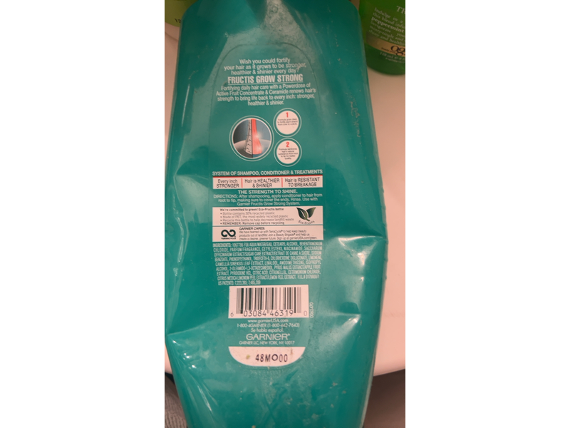 Garnier Fructis Fortifying Grow Strong Conditioner, 25.4 fl oz/750 mL