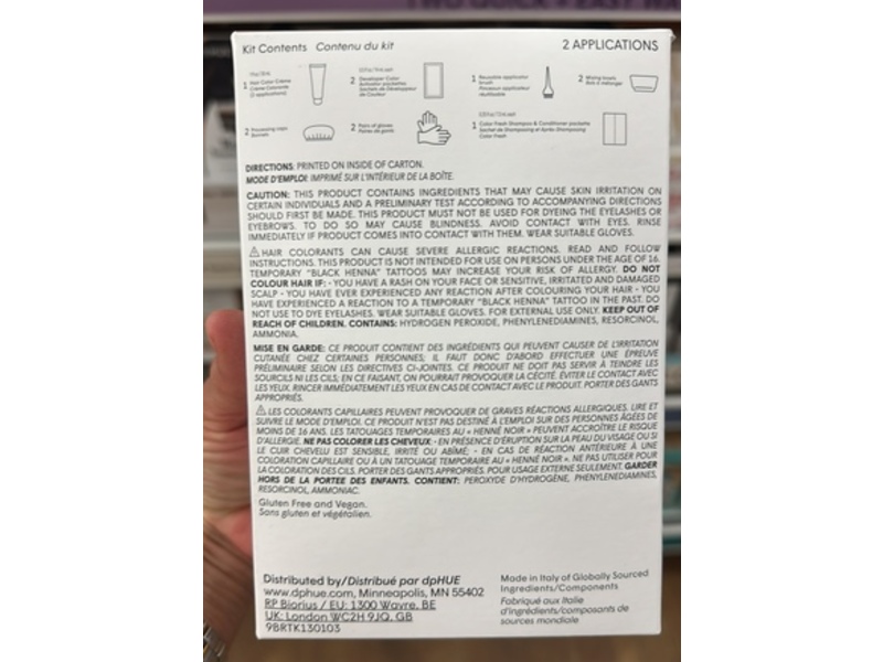 dpHUE Root Touch-Up Kit, Dark Blonde, 2 Applications