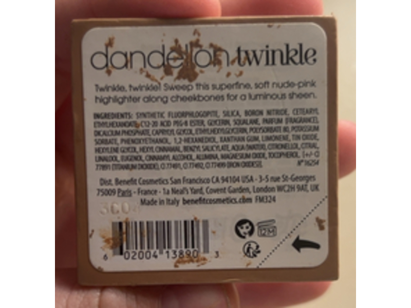 Benefit Dandelion Twinkle Highlighter, 0.05 oz/1.5 g