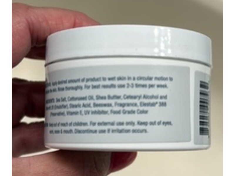 Naples Soap Company Sea Salt Scrub, Florida Fresh, 3 oz/85 g