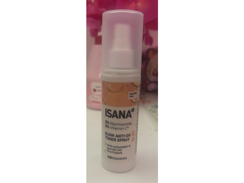 Rossmann Isana Glow Anti-Ox Toner Spray, 100 mL