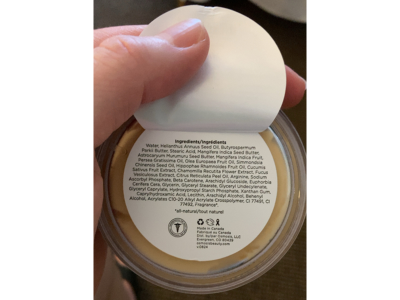 Osmosis Barrier Repair Mask, Tropical Mango