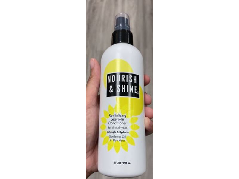 Nourish & Shine Revitalizing Leave-In Conditioner, 8 fl oz/237 mL