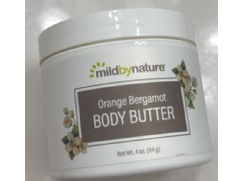 Mild By Nature Body Butter, Orange Bergamot , 4 oz/114 g