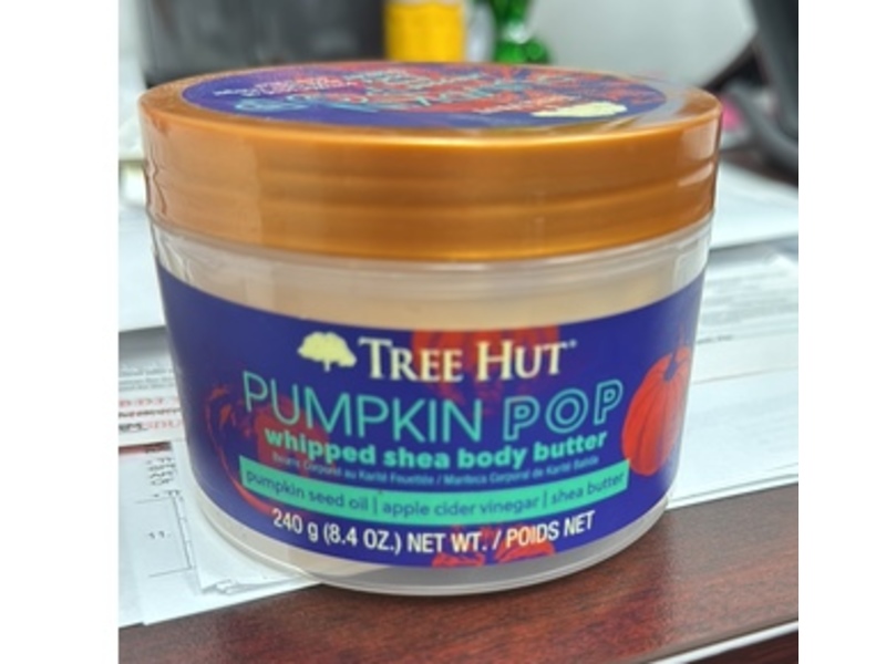 Tree Hut Whipped Shea Body Butter, Pumpkin Pop, 8.4 oz/240 g