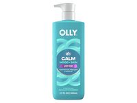 Olly Calm Body Wash, Eucalyptus Amber, 17 fl oz/502 mL - Image 2