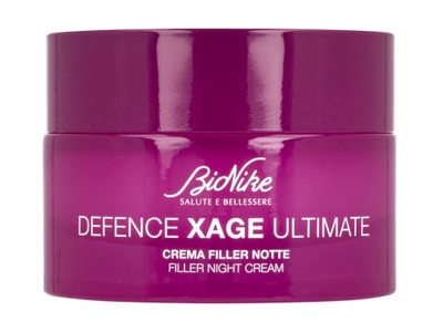 BioNike Defence Xage Ultimate Repair Filler Night Cream, 1.69 fl oz/50 mL