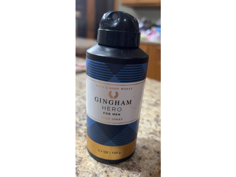 Bath & Body Works Body Spray, Gingham Hero, 3.7 oz/104 g