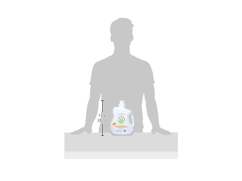 Attitude Laundry Detergent, Citrus Zest, 40 Loads, 67.6 fl oz/2 L