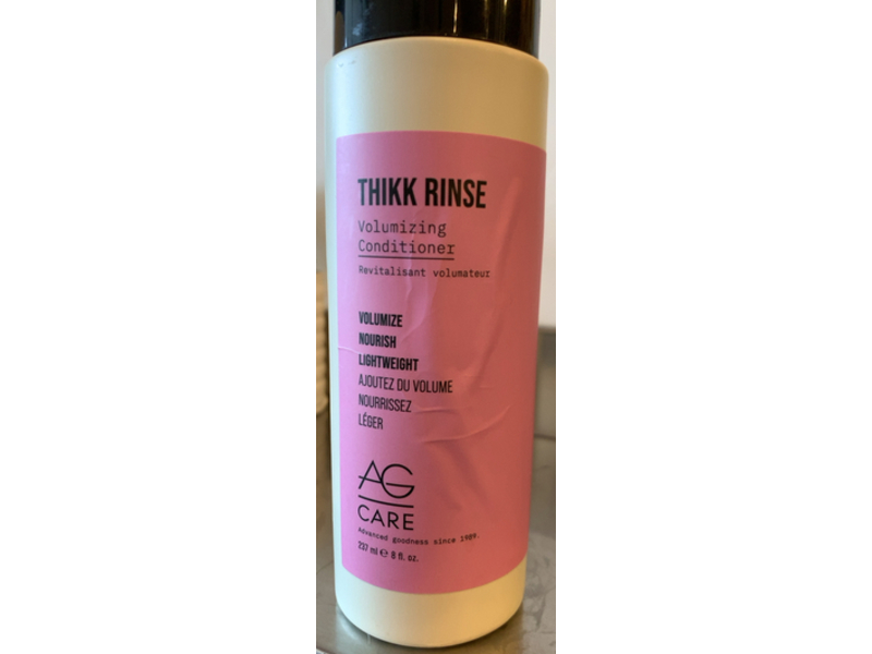 AG Care Thikk Rinse Volumizing Conditioner, 8 fl oz/237 mL