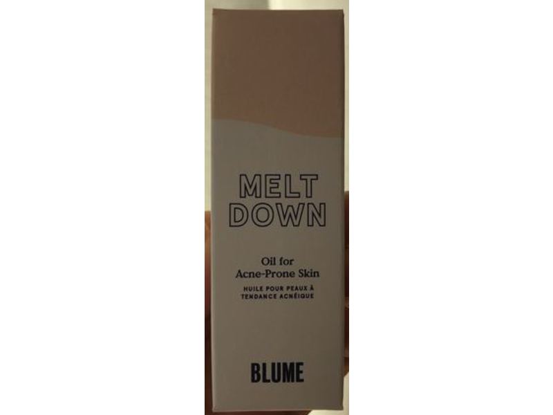 Blume Meltdown Oil For Acne Prone Skin, 0.5 oz/13 mL