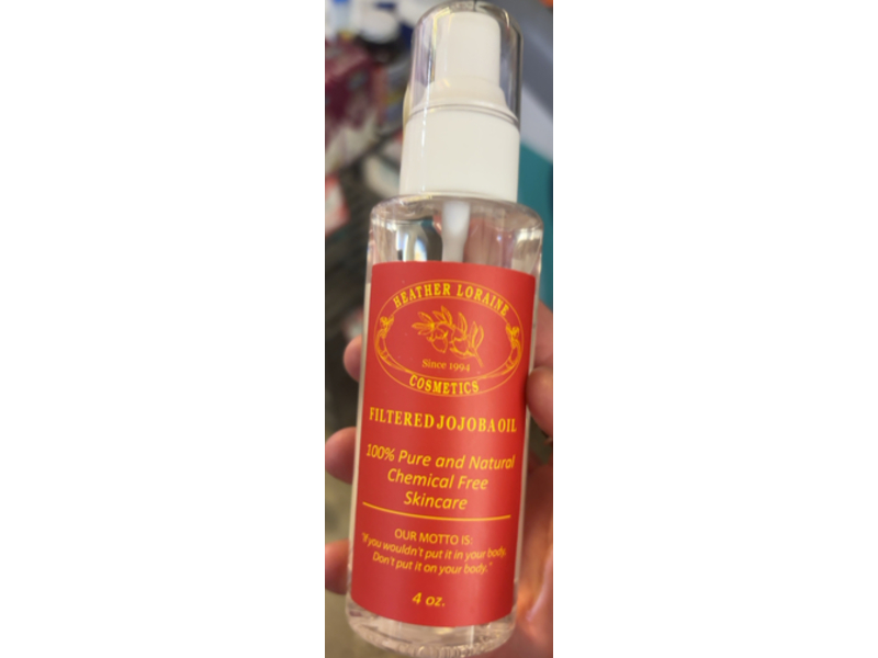 Heather Loraine Filtered Jojoba Oil, 4 oz