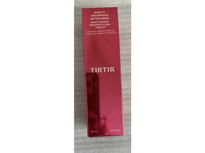 Tirtir Mask Fit Waterproof Setting Spray, 2.70 fl oz/80 mL