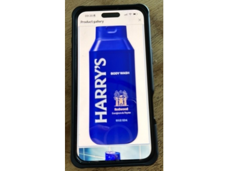 Harry's Men's Cleansing Body Wash, Redwood, 18 oz/532 mL