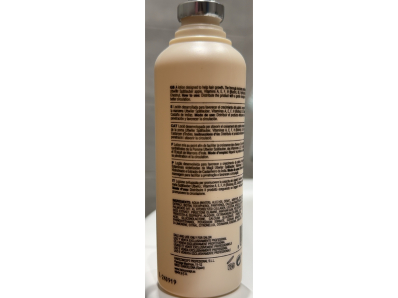 Biological Hair Growth Energizing Essence, Vegetable Stem Cells, 4.22 fl oz/125 mL