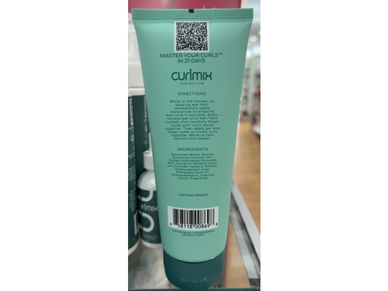 CurlMix Wash + Go Moisturizer, Heavy Hold Step 3, 8 oz/236 mL