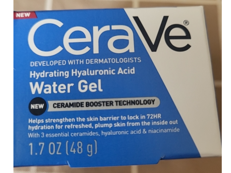 Cerave Hydrating Hyaluronic Acid Water Gel, 1.7 oz/48 g