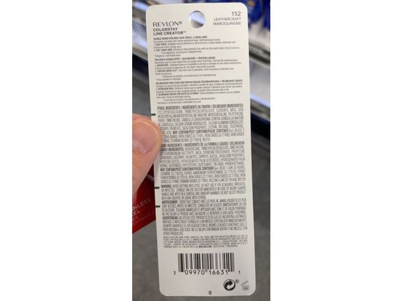 Revlon ColorStay Line Creator Double Ended Eyeliner, 152 Leathercraft, 0.07 fl oz/2 mL